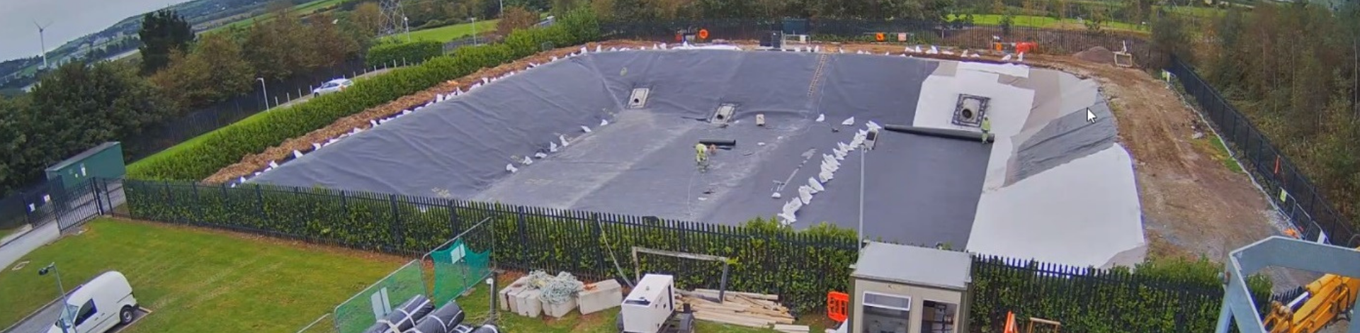Image of Janssen lagoon upgrade