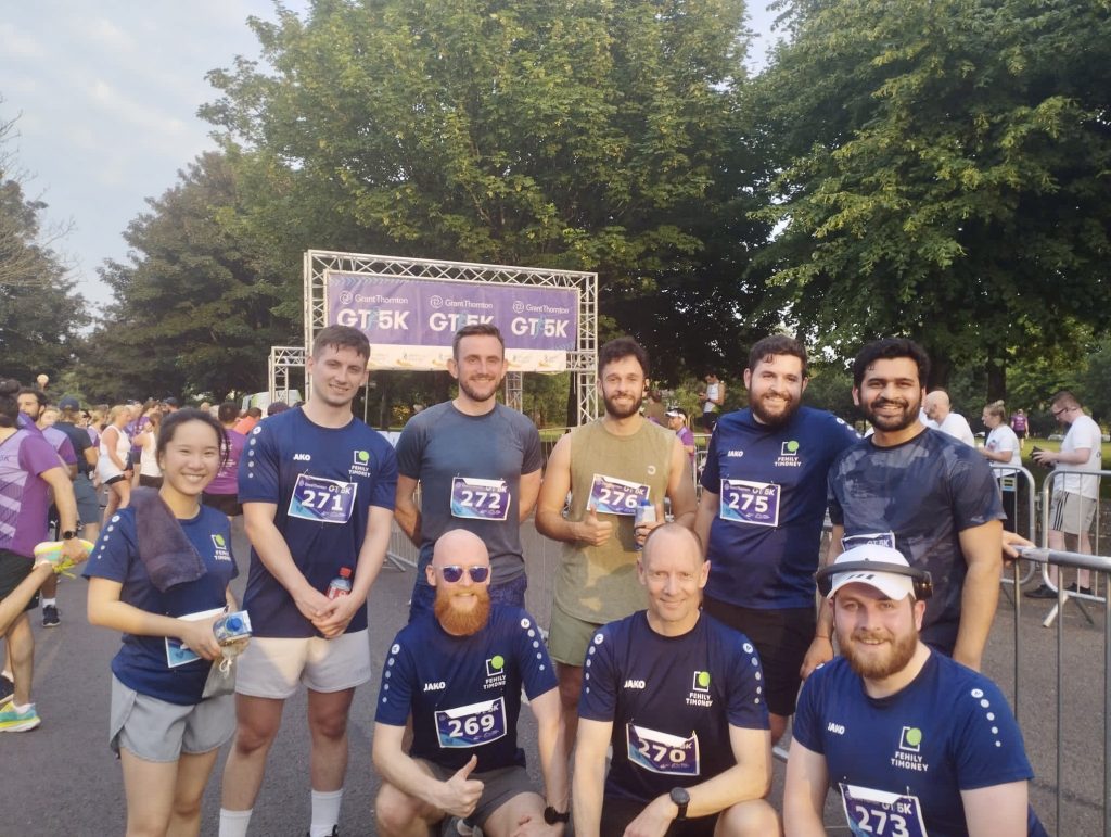 FT Team at Grant Thornton 5K Corporate Challenge race