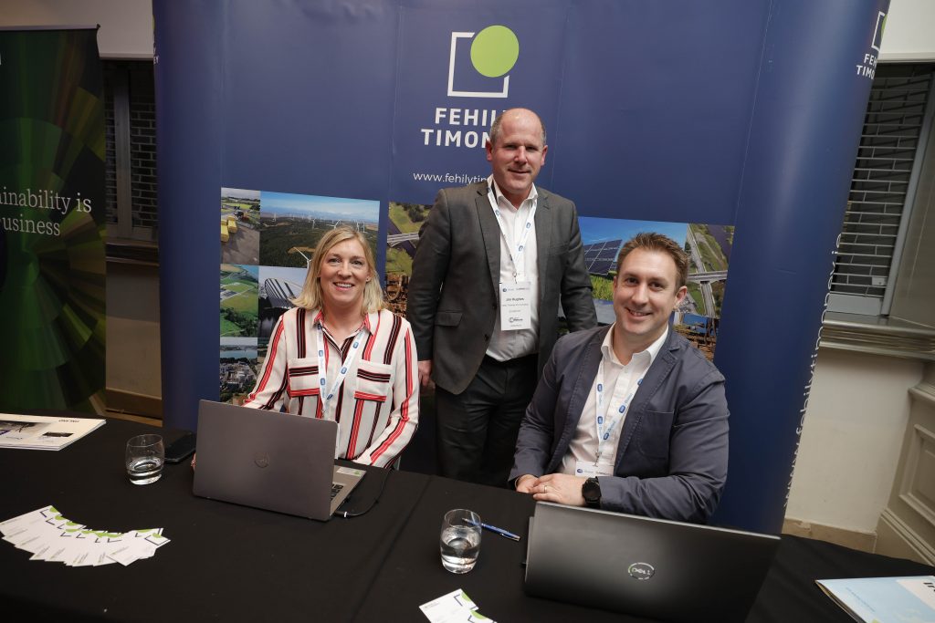 Image of Fehily Timoney Energy and Planning team at the WEI Offshore Wind Conference 2024
