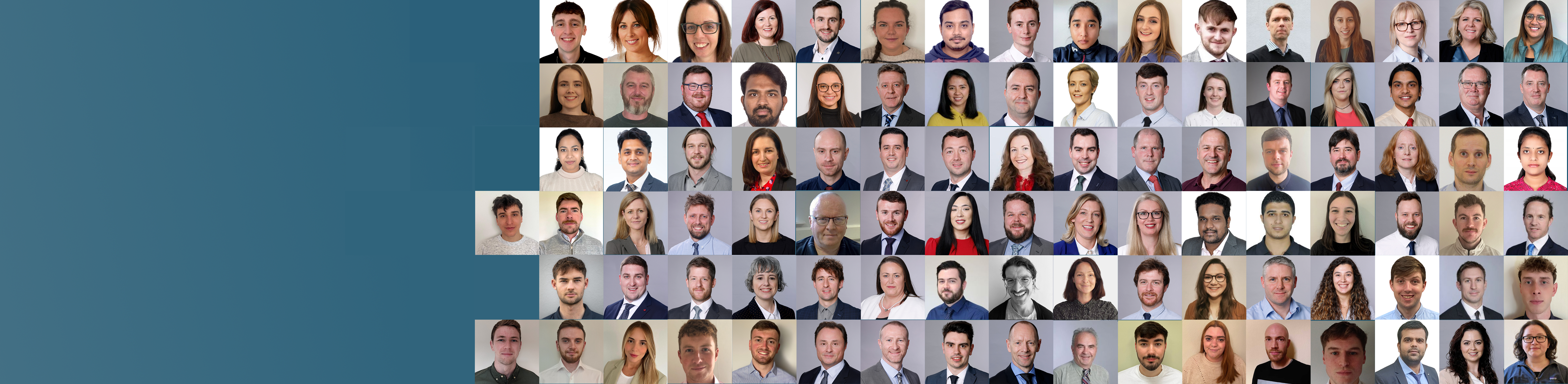 Staff photo collage